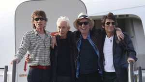 The Rolling Stones na lotnisku w Hawanie