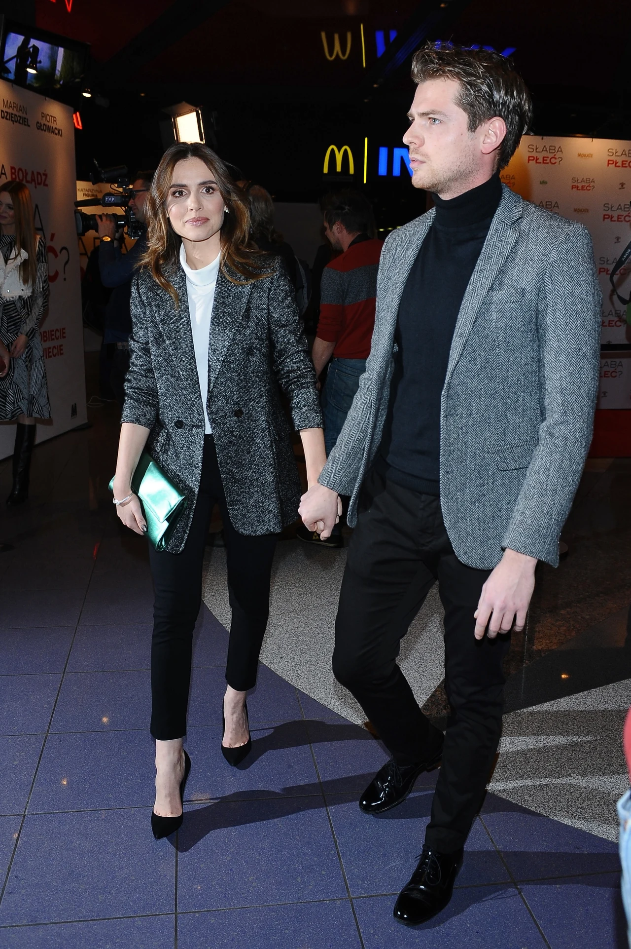 Marta Żmuda Trzebiatowska i Kamil Kula na salonach Marta Żmuda Trzebiatowska i Kamil Kula na salonach