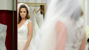 Monika Mrozowska w programie 'Salon Sukien Ślubnych"