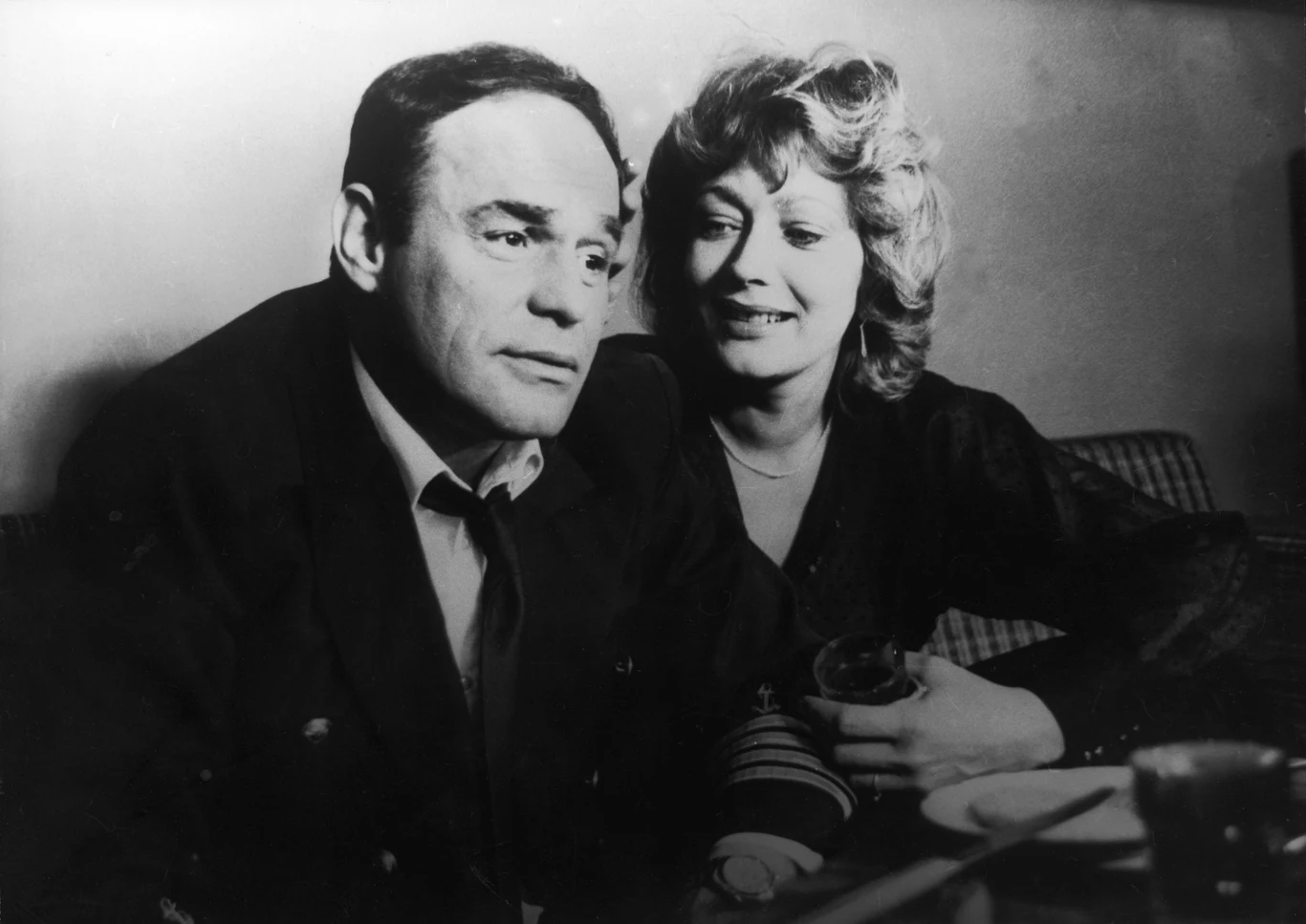 Roman Wilhelmi w towarzystwie Ewy Szykulskiej