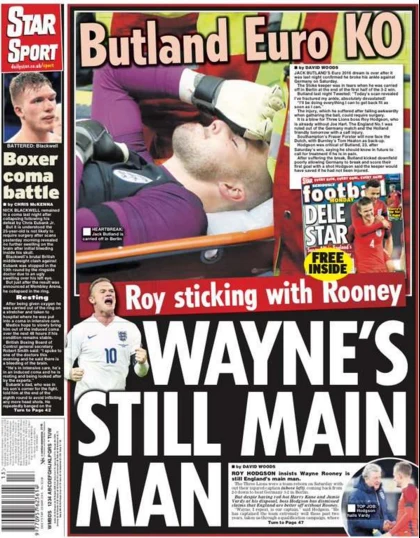 Dodatek sportowy "Daily Star" Dodatek sportowy "Daily Star"