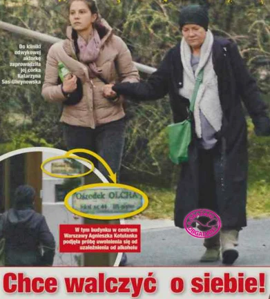 Agnieszka Kotulanka rozpoczyna terapię? Agnieszka Kotulanka rozpoczyna terapię?