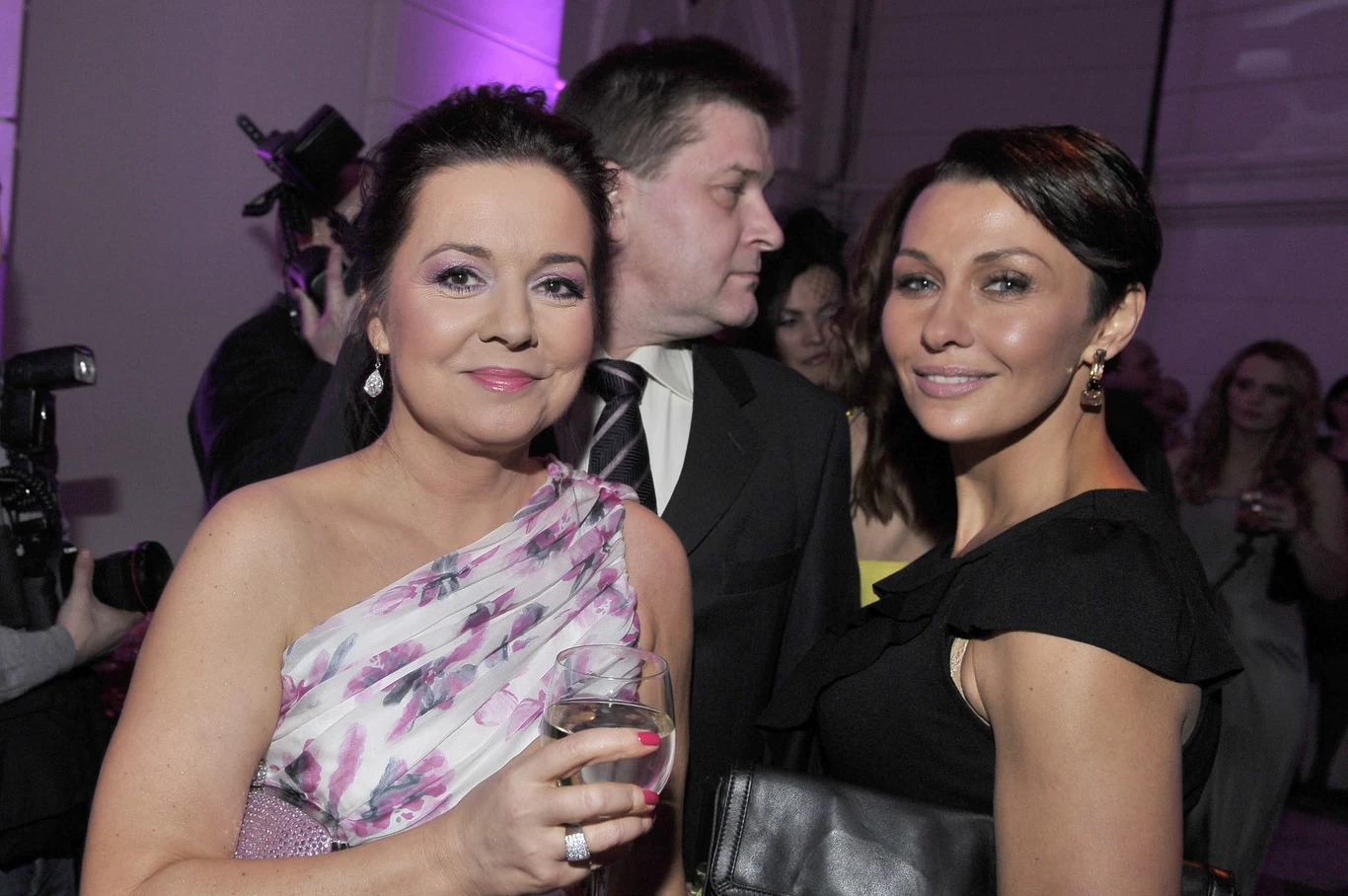 Danuta z mężem i Popek Danuta z mężem i Popek