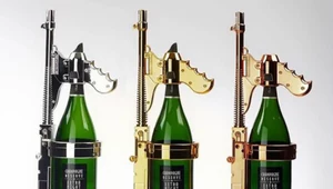 Champagne Gun: Biedni nie polewają się wodą...