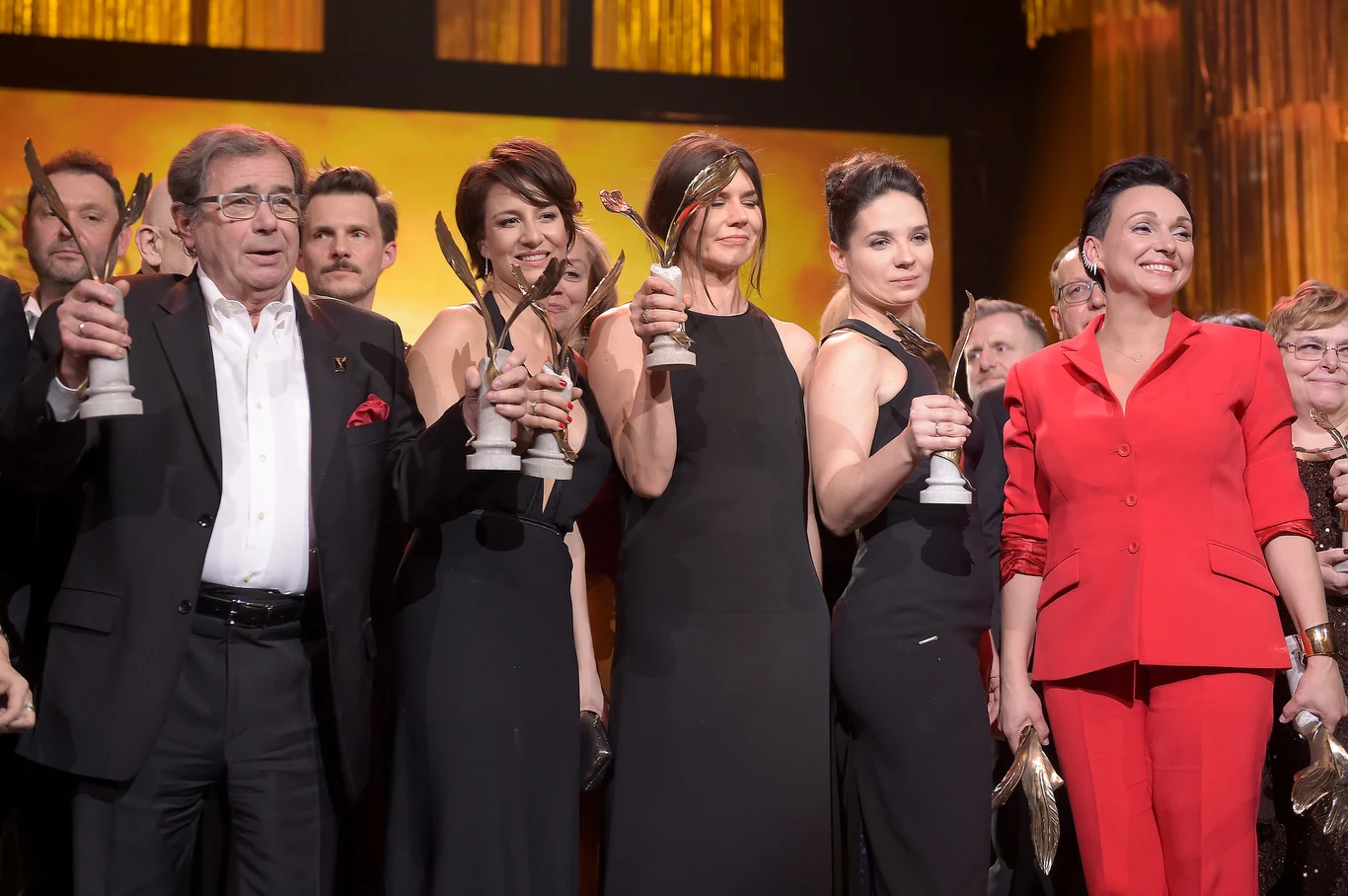 Maja Ostaszewska i Małgośka Szumowska na jednej scenie Maja Ostaszewska i Małgośka Szumowska na jednej scenie