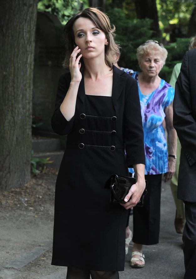 Kamila na pogrzebie męża Kamila na pogrzebie męża