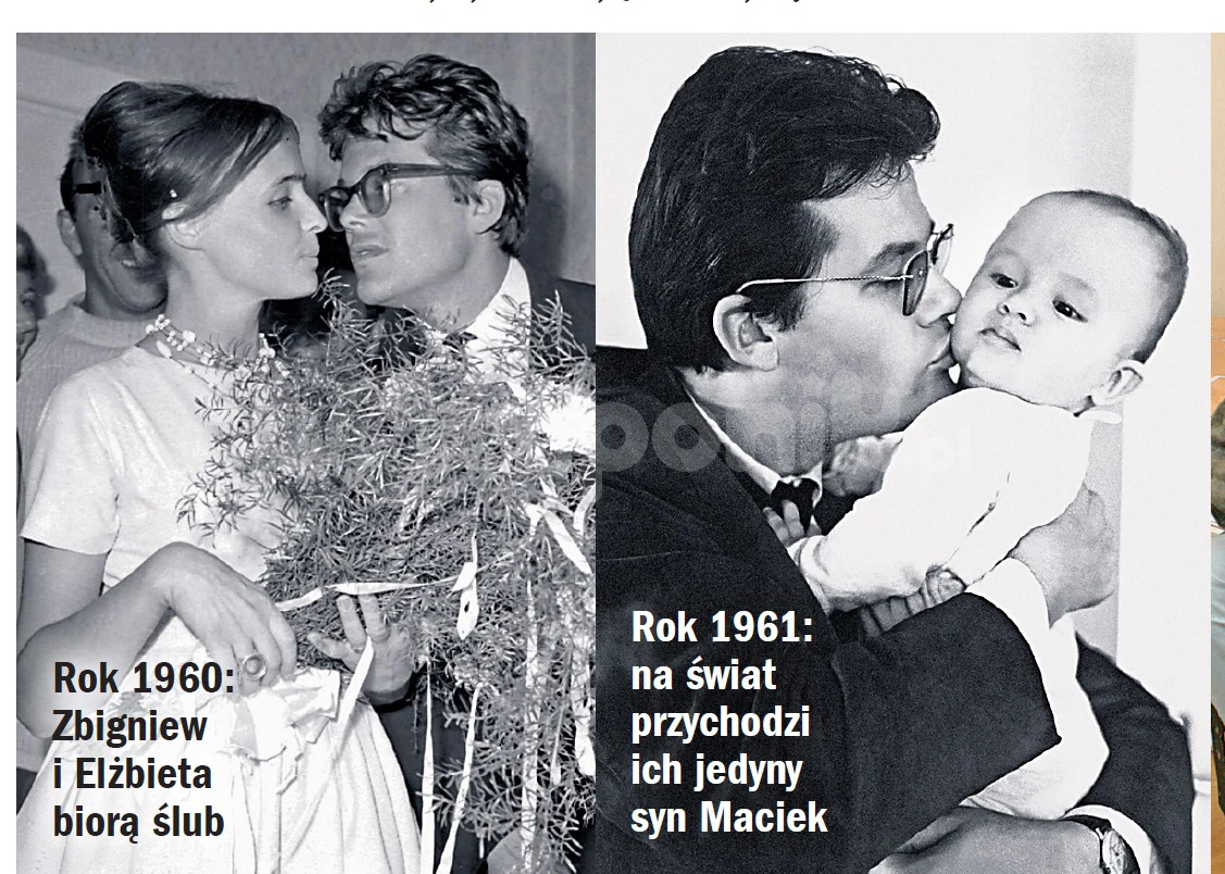 Maciej Cybulski z ojcem Zbigniewem Cybulskim Maciej Cybulski z ojcem Zbigniewem Cybulskim