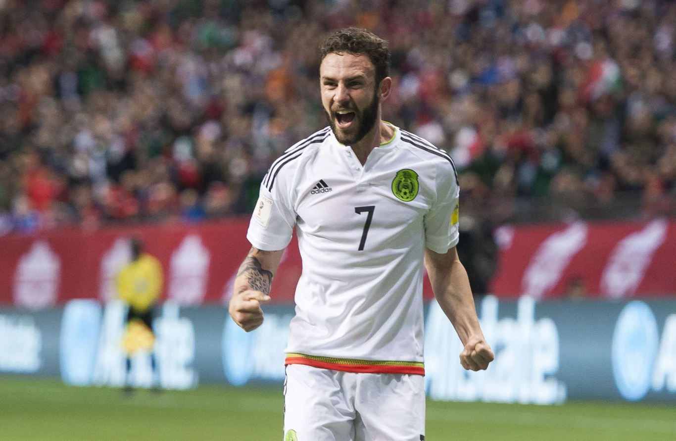 Miguel Layun w koszulce reprezentacji Meksyku