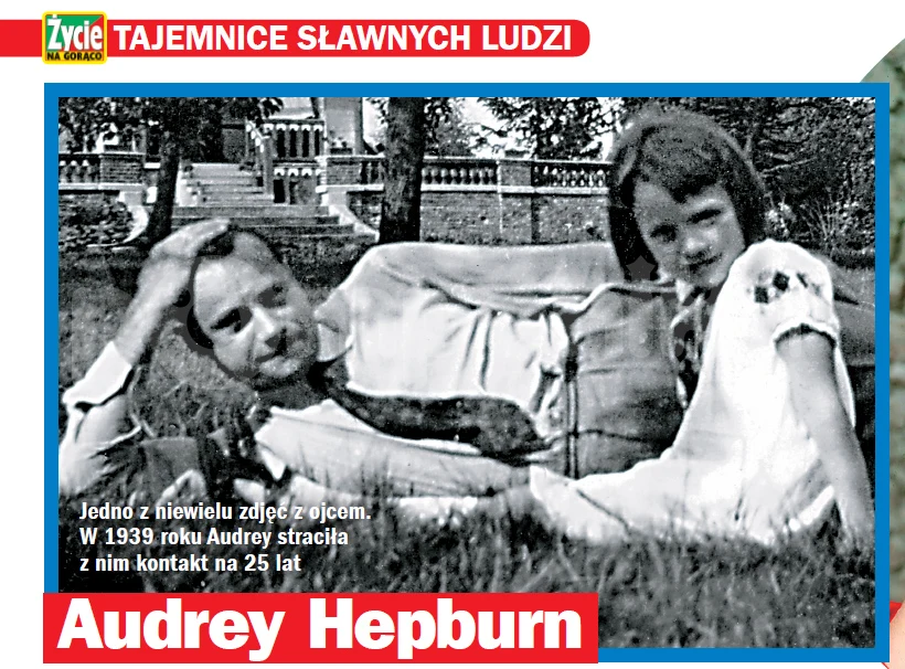 Audrey ze swoim tatą Audrey ze swoim tatą