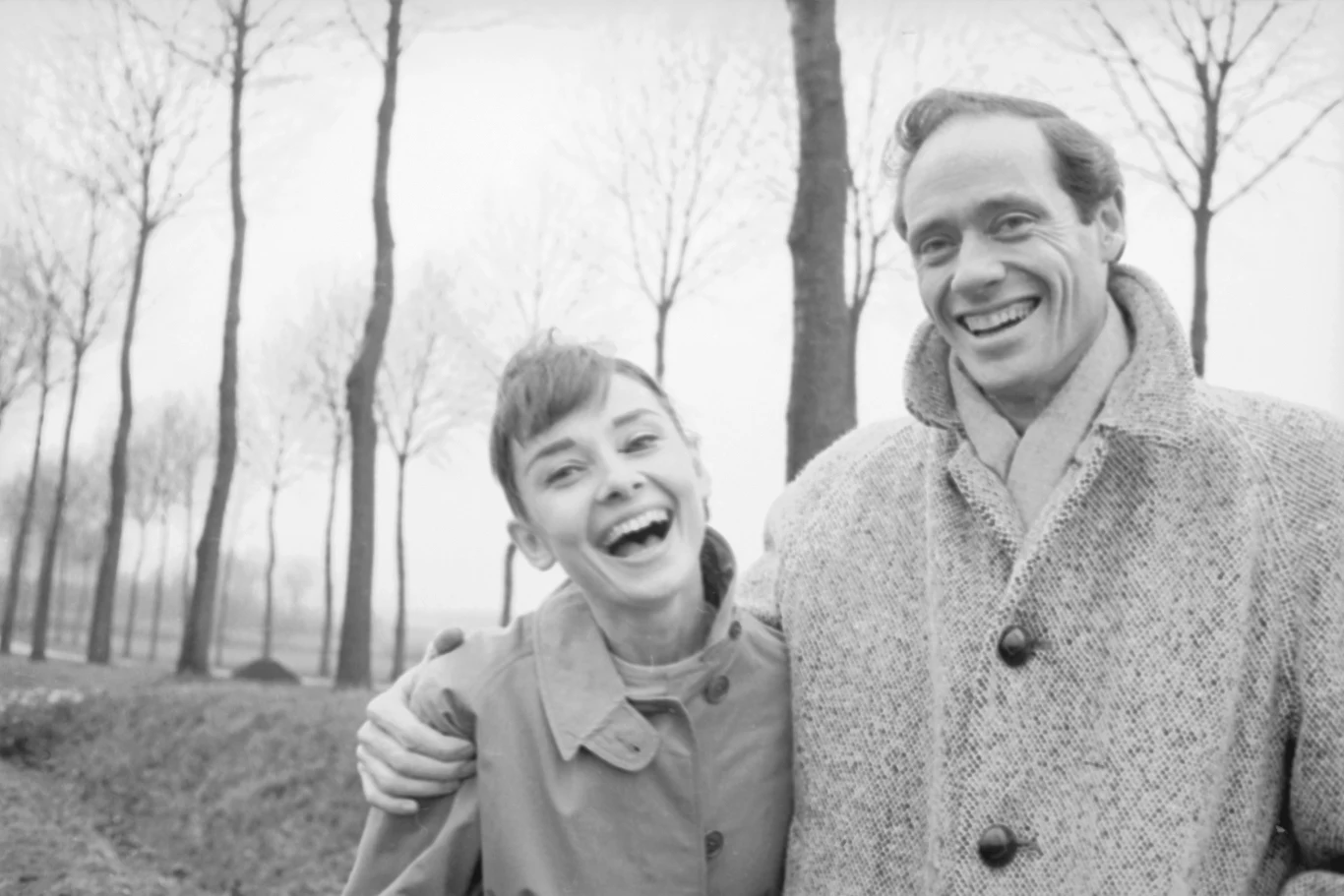 Audrey i Mel Ferrer Audrey i Mel Ferrer