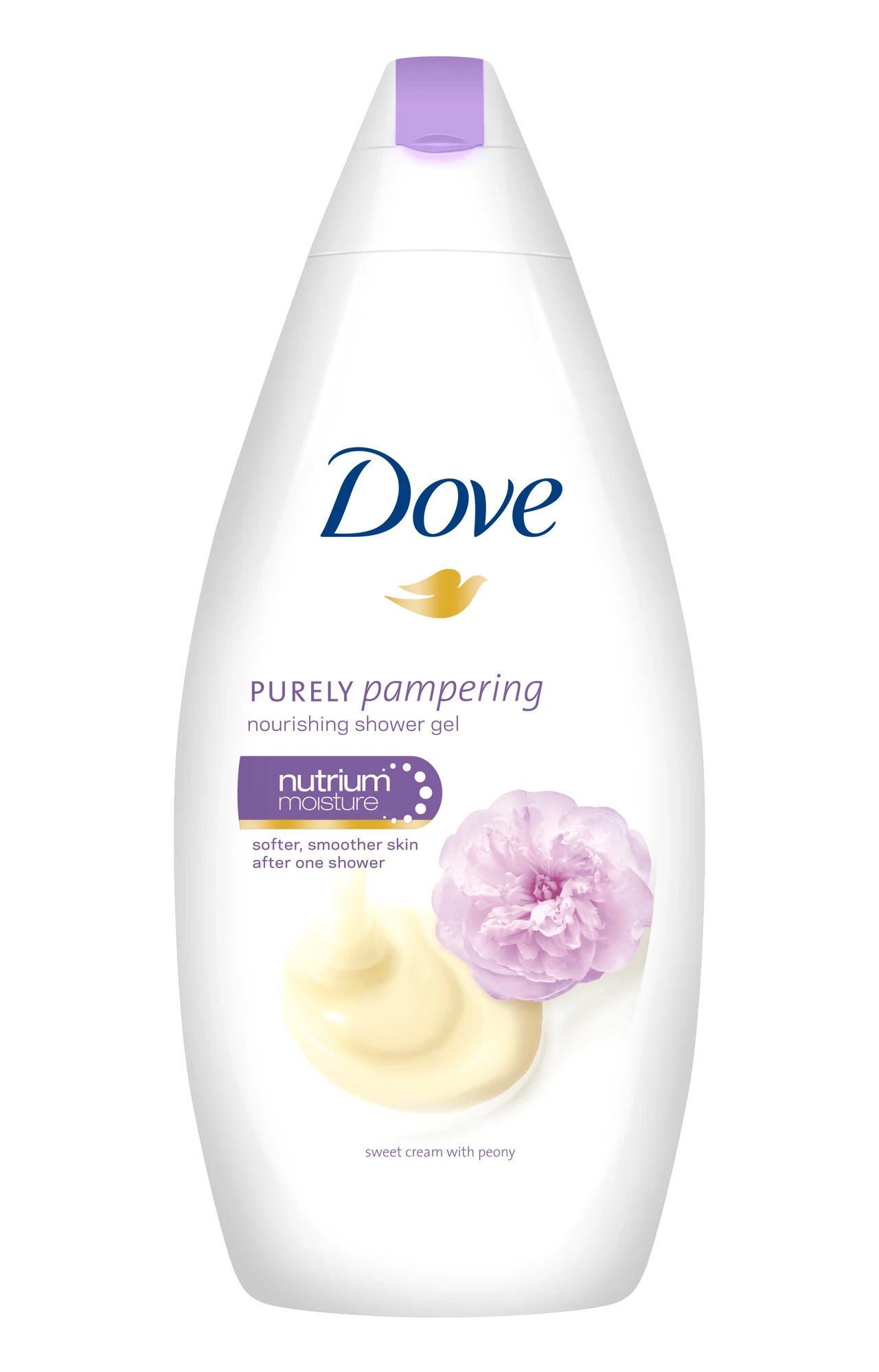 Dove: Żel pod prysznic Słodki Krem z Piwonią Dove: Żel pod prysznic Słodki Krem z Piwonią