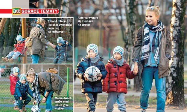 Aneta z synkami Aneta z synkami