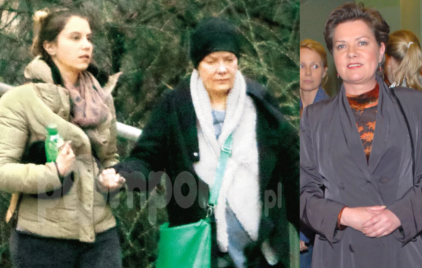 Córka wspiera Agnieszką Kotulankę Córka wspiera Agnieszką Kotulankę