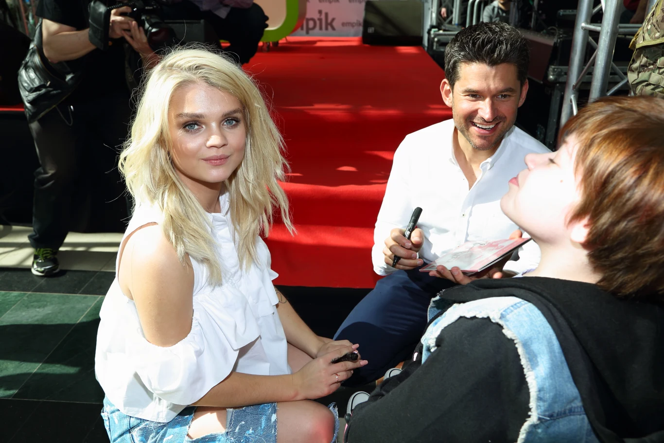 Margaret i Matt Dusk podczas spotkania z fanami