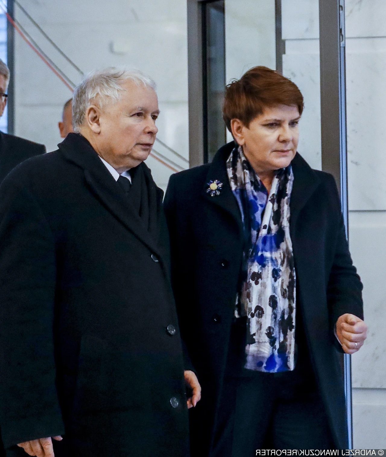 Jarosław Kaczyński i Beata Szydło Jarosław Kaczyński i Beata Szydło