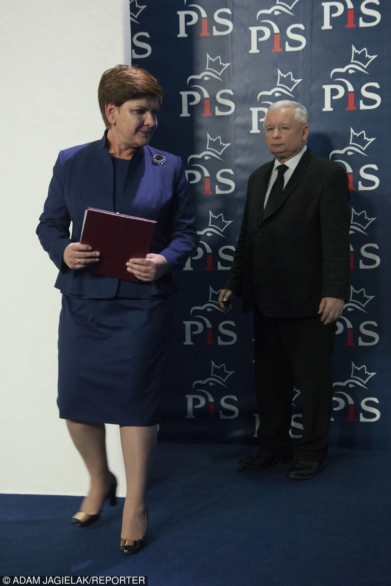 Szydło i Kaczyński 