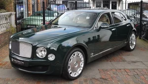 Królewski Bentley Mulsanne na sprzedaż