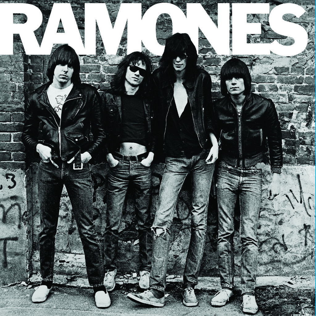 Ramones na okładce swojej debiutanckiej płyty