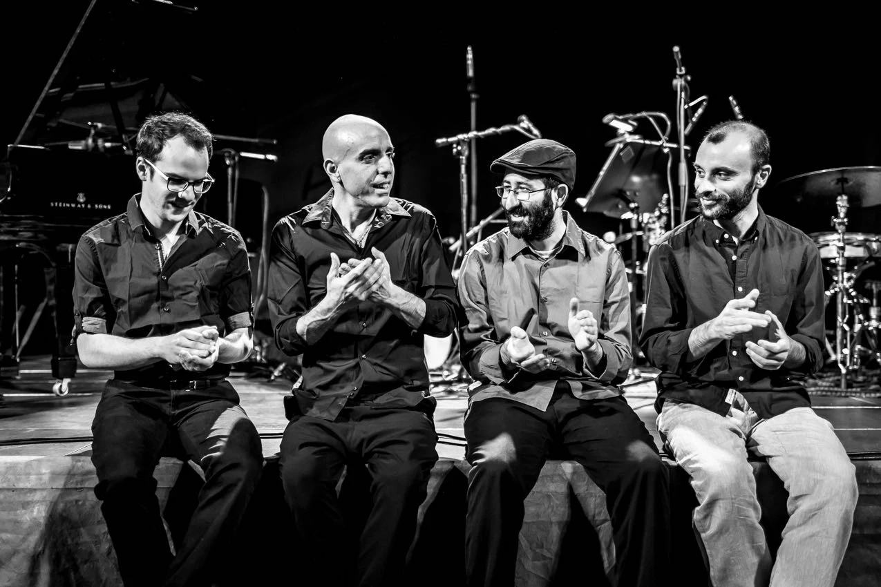 Zohar Fresco z muzykami, z którymi nagrał "Tof Miriam", fot. Sławek Przerwa Zohar Fresco z muzykami, z którymi nagrał "Tof Miriam", fot. Sławek Przerwa