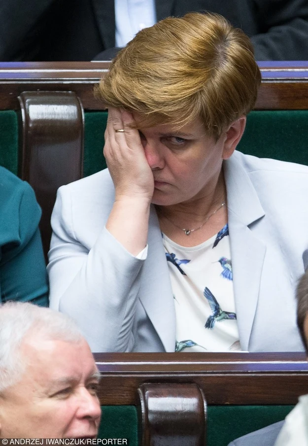 Beata Szydło i Jarosław Kaczyński Beata Szydło i Jarosław Kaczyński