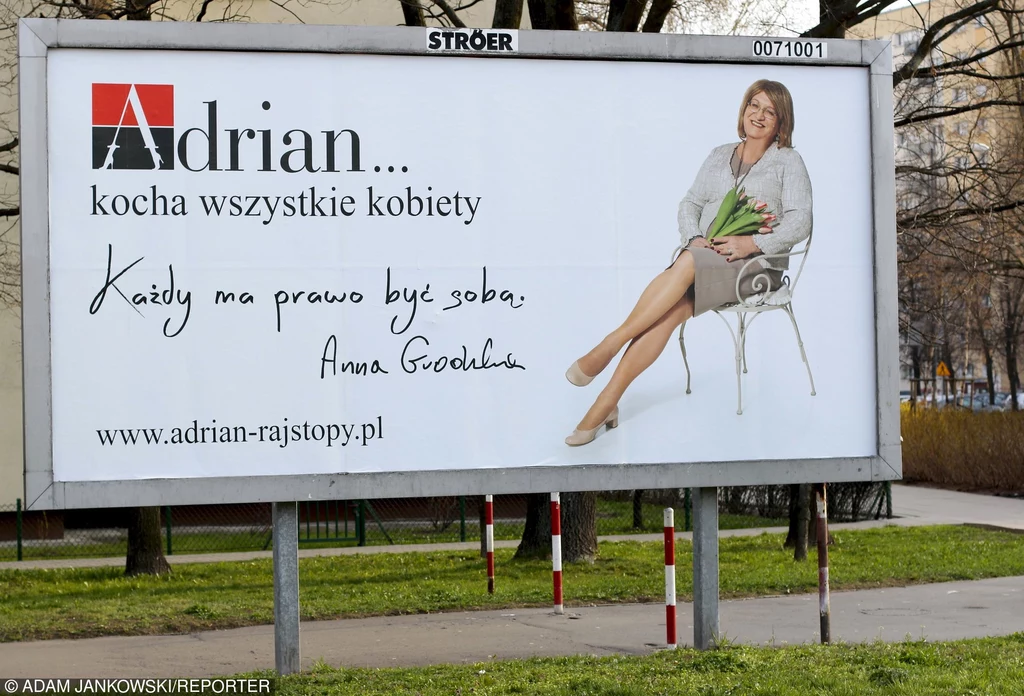Reklama rajstop z udziałem Anny Grodzkiej Reklama rajstop z udziałem Anny Grodzkiej