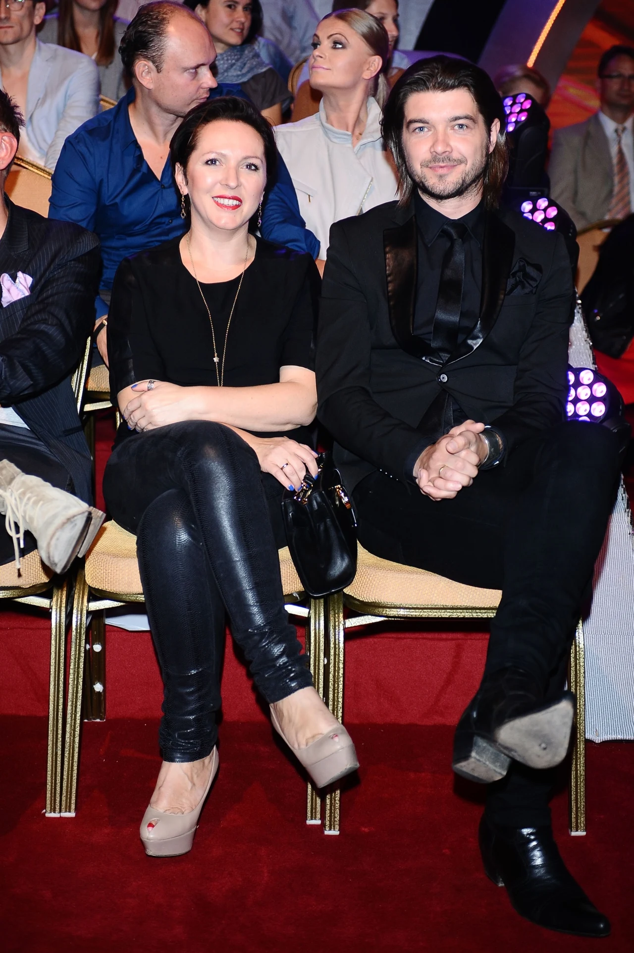 Tomasz Szczepanik z żoną Moniką Tomasz Szczepanik z żoną Moniką