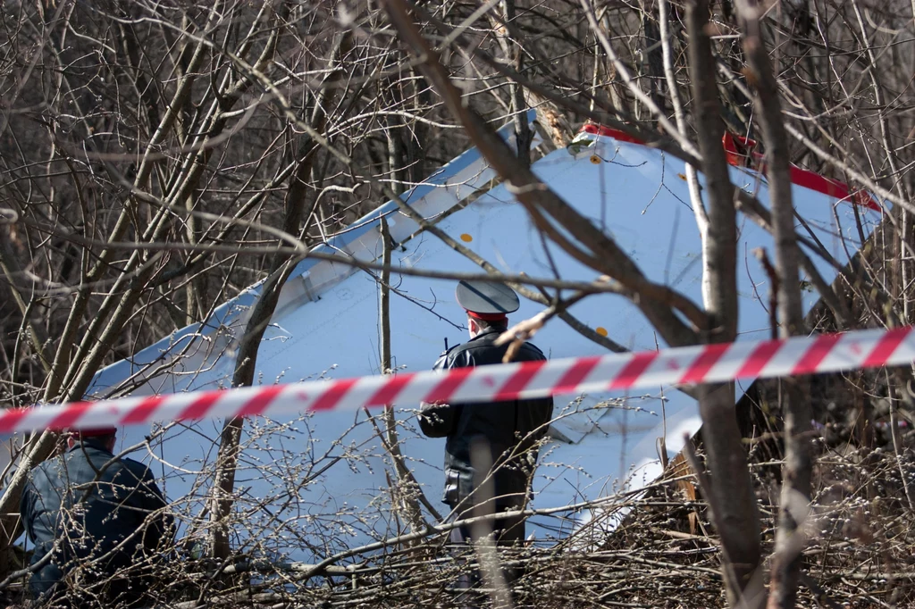 Miejsce katastrofy prezydenckiego tupolewa