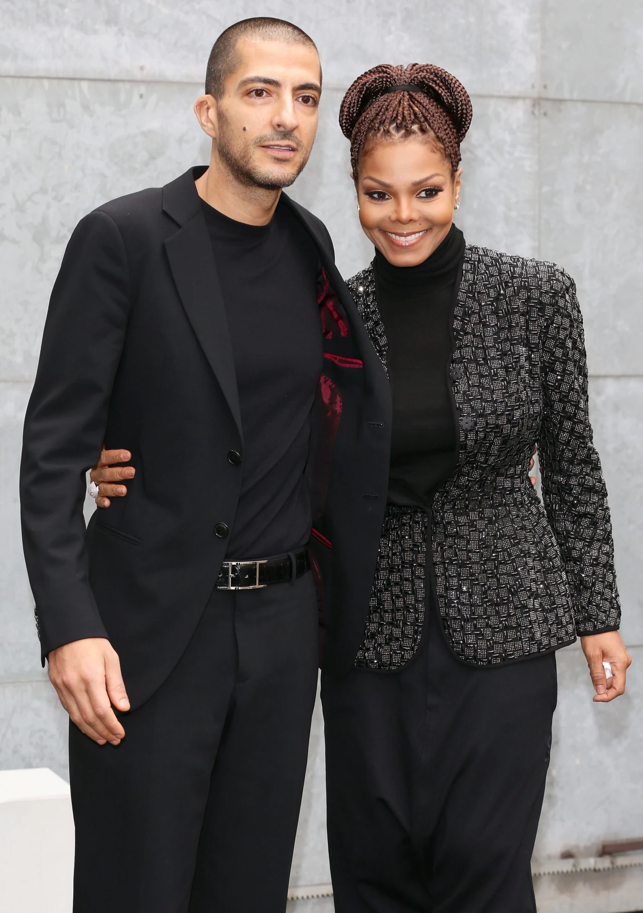 Janet Jackson z mężem Janet Jackson z mężem