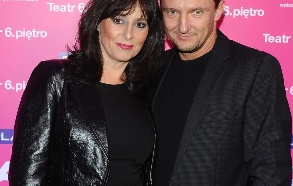 Anna Korcz z mężem