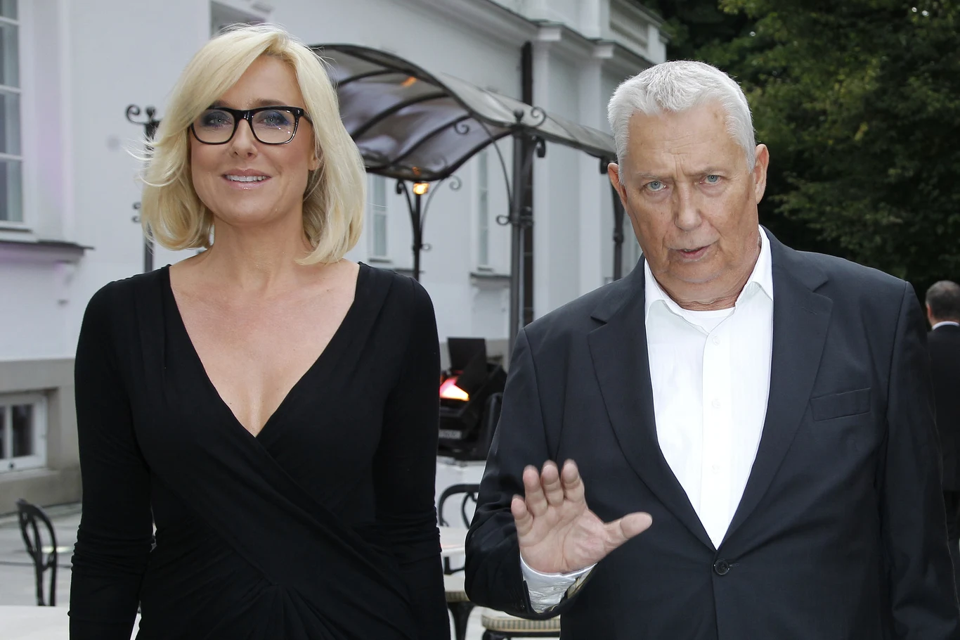 Agata Młynarska z tatą