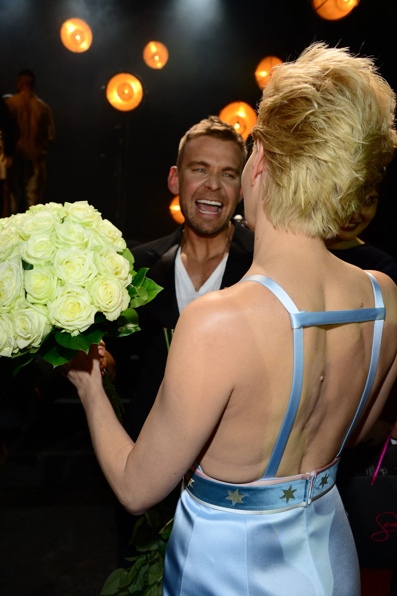 Małgorzata Kożuchowska i Dawid Woliński