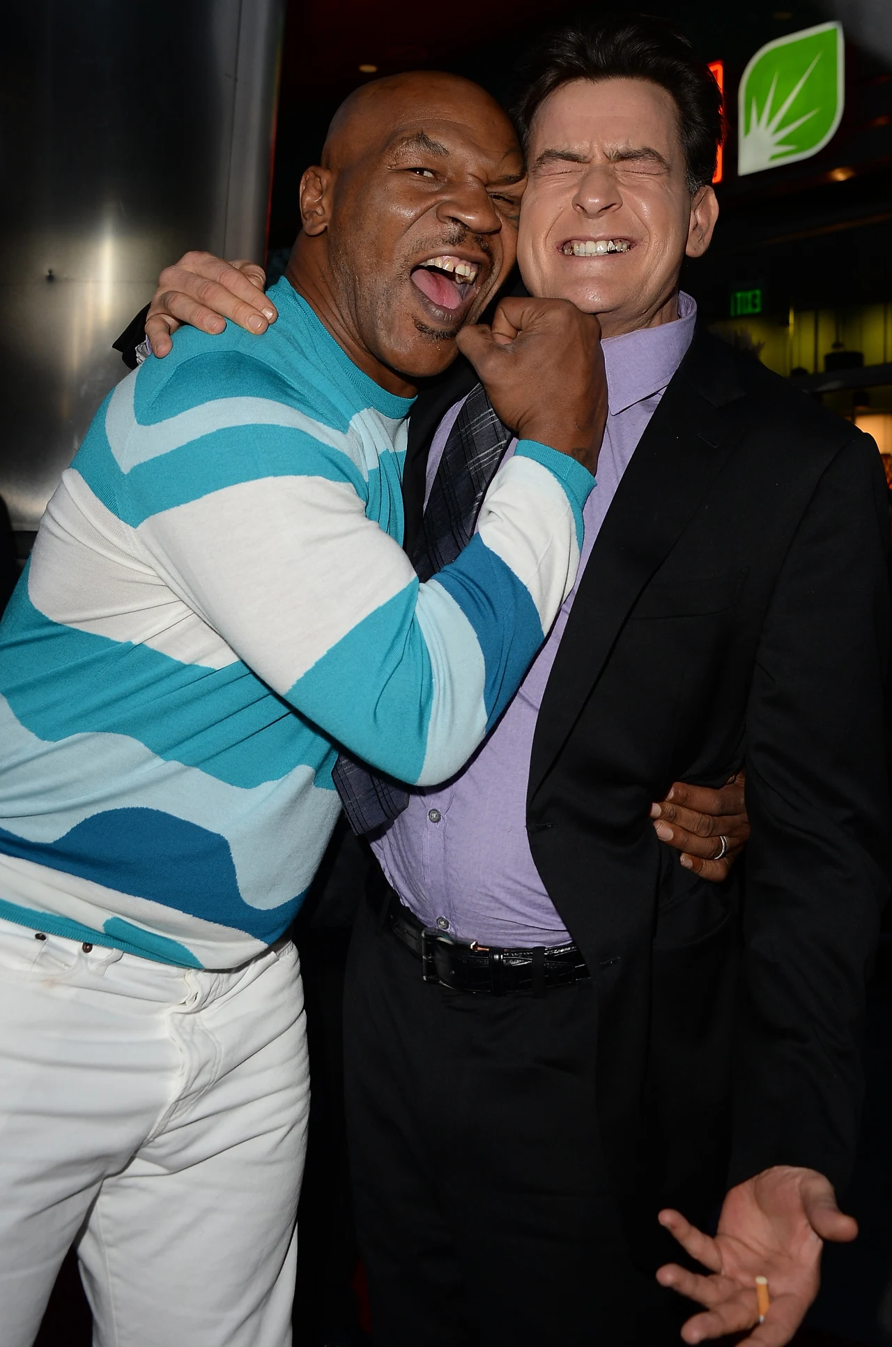 Charlie Sheen i Mike Tyson