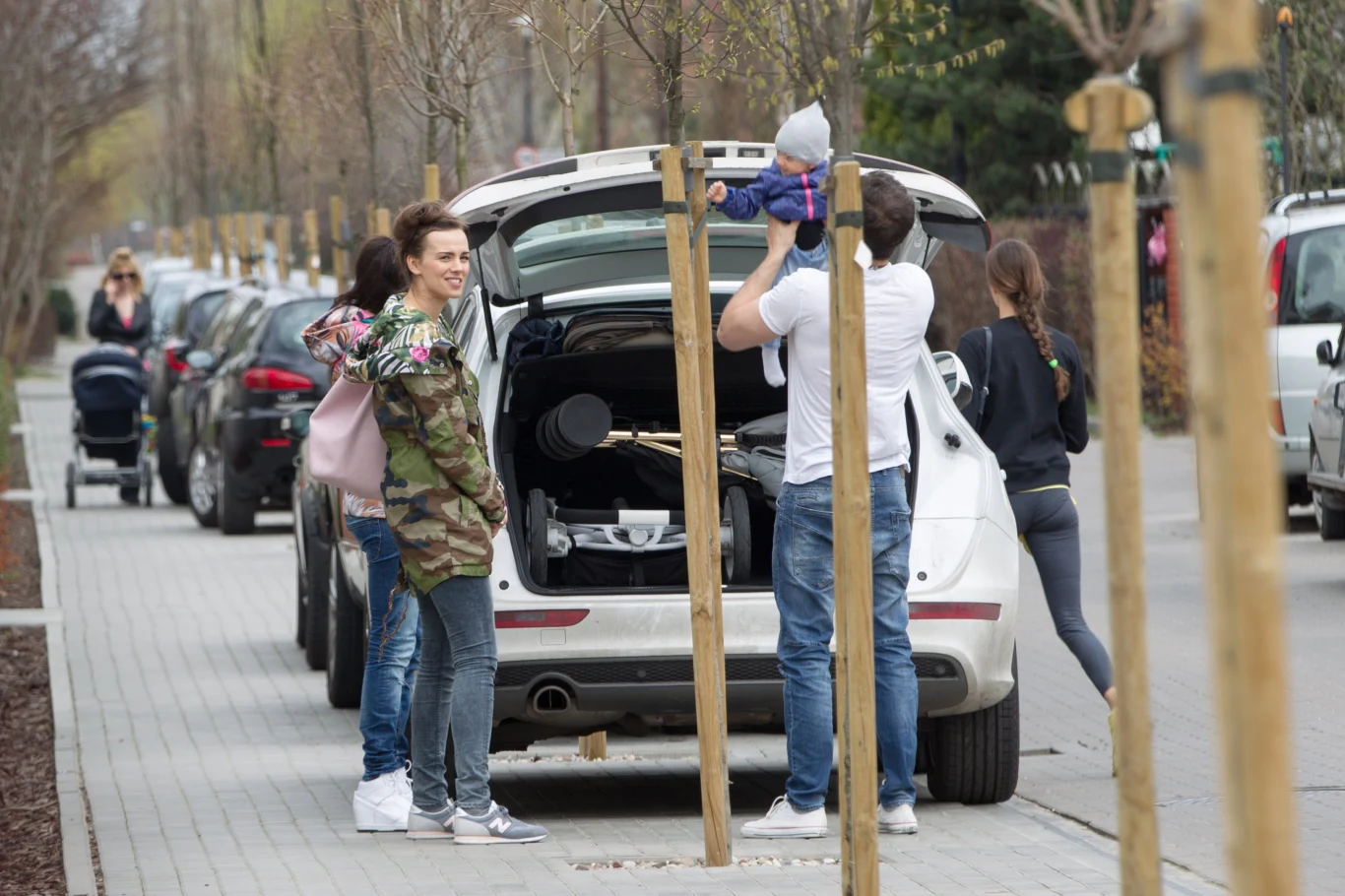 Paulina z Sebastianem i córką