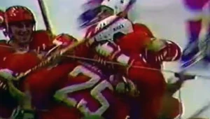 Radość Polaków po zdobyciu szóstej bramki w meczu z ZSRR w 1976 r.