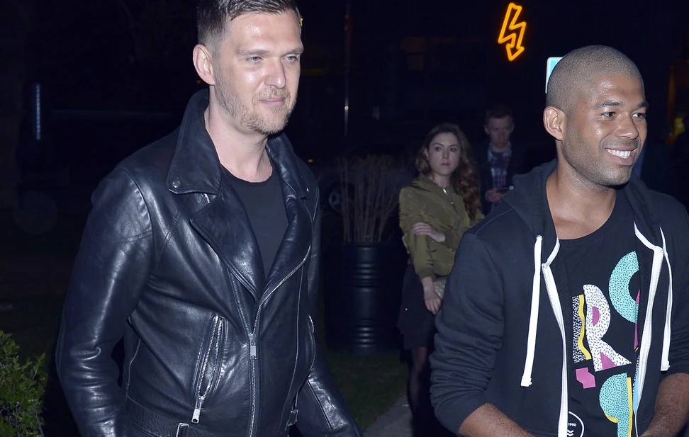 Maciej Zień z mężem Maciej Zień z mężem