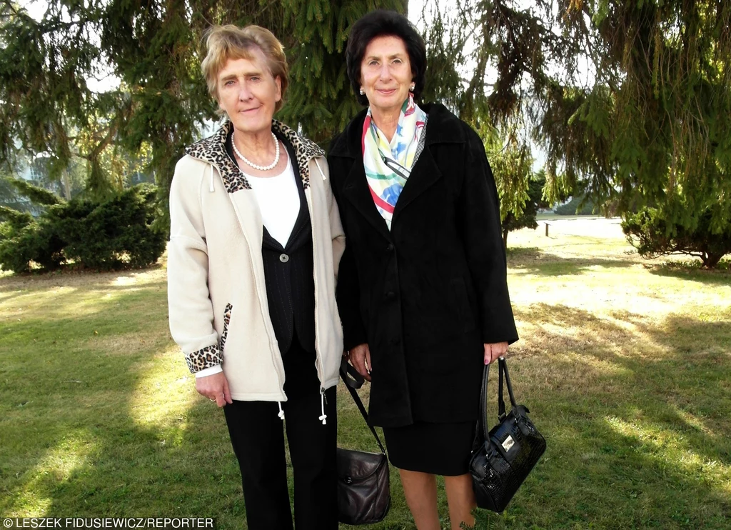 Ewa Kłobukowska i Irena Kirszenstein Szewińska, 2011 r.