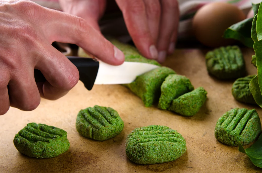 Zielone gnocchi Zielone gnocchi