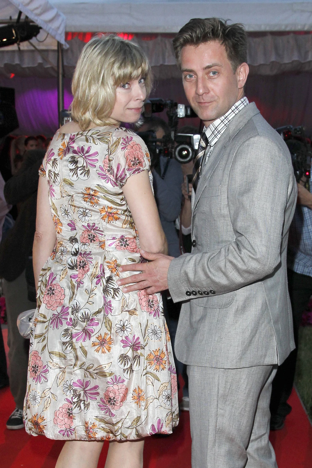 Rafał Królikowski z żoną Rafał Królikowski z żoną