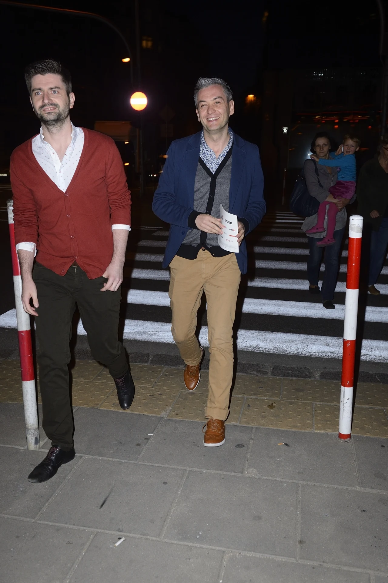 Robert Biedroń z partnerem Krzysztofem Śmiszkiem