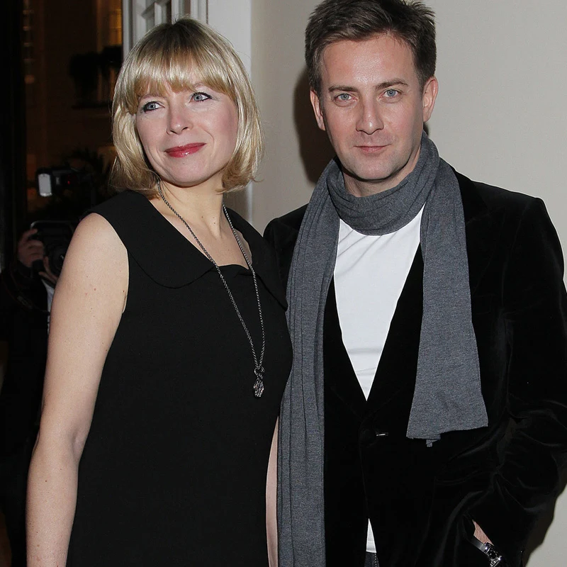 Rafał Królikowski z żoną Rafał Królikowski z żoną