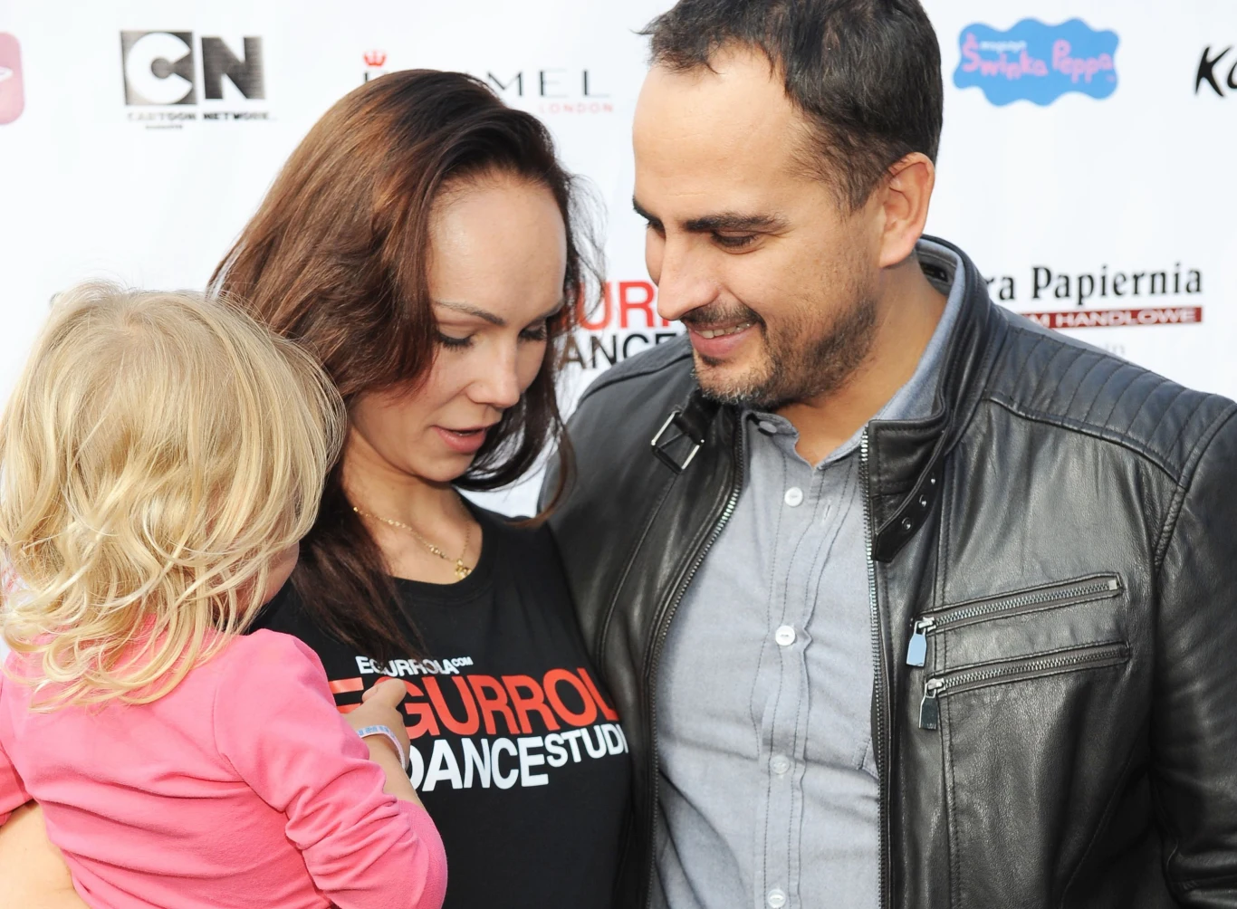 Agustin Egurrola i Nina Tyrka z córką Agustin Egurrola i Nina Tyrka z córką