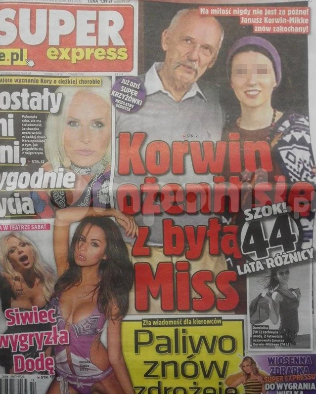 Korwin-Mikke ożenił się! Korwin-Mikke ożenił się!