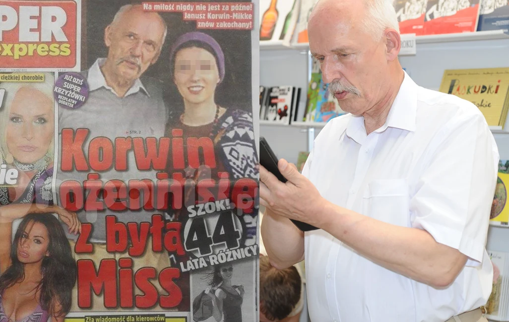 Korwin-Mikke już po ślubie! Korwin-Mikke już po ślubie!