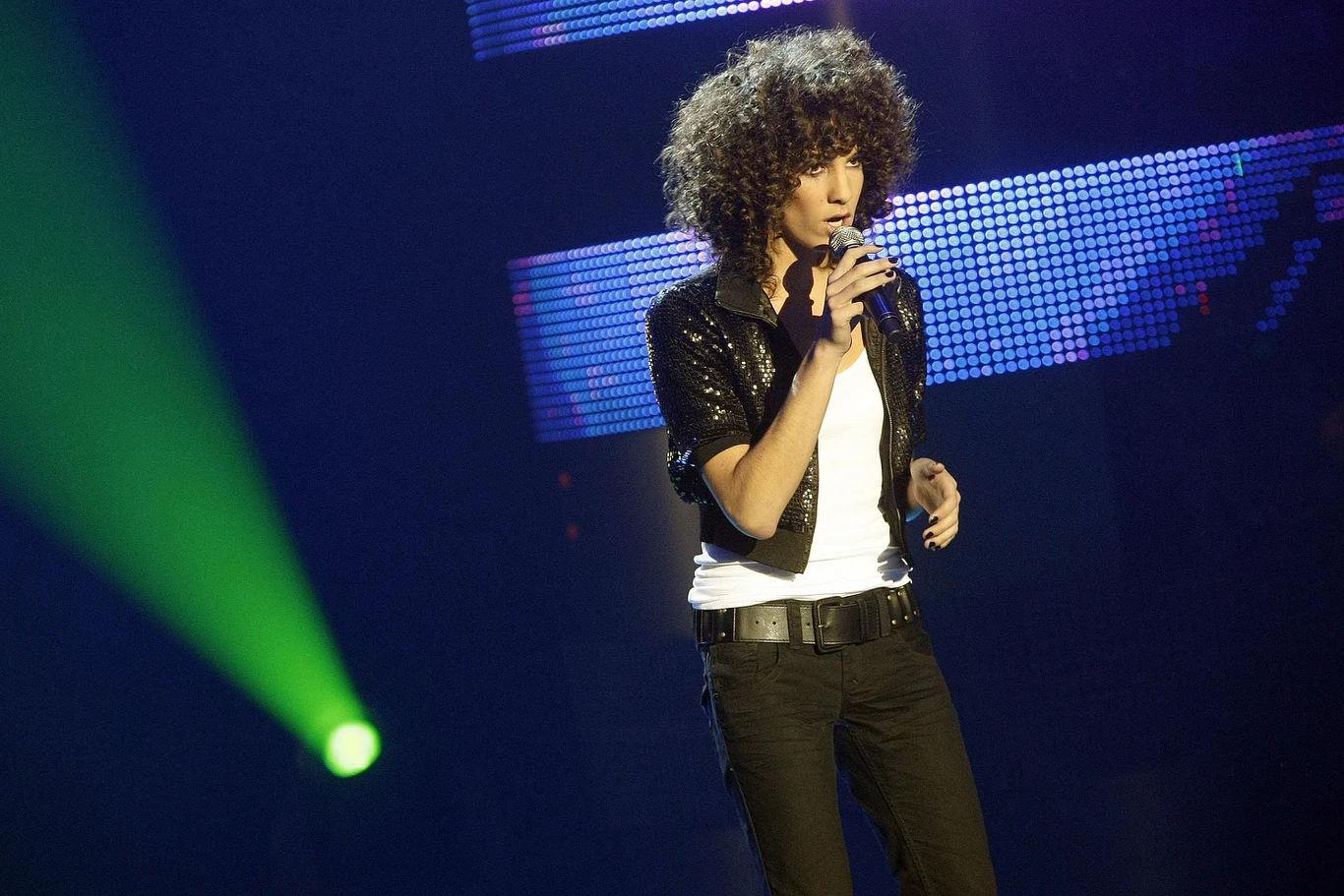 Tak Paulina Lenda wyglądała w "Mam talent" (2008)