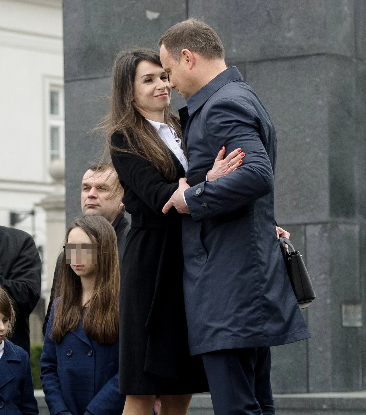 Agata Duda nie pojawiła się na obchodach. (Na zdj. Andrzej Duda z Martą Kaczyńską)