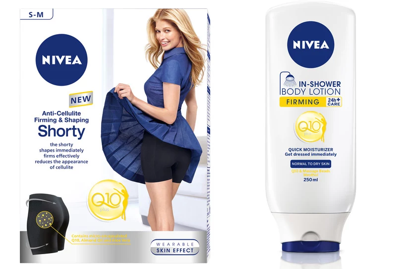 Ujędrniająco-modelujące szorty antycellulitowe NIVEA Q10 Plus