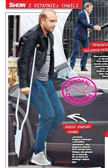 Gdy Adamczyk miał problemy ze zdrowiem, mógł liczyć na pomoc Śmigielskiego Gdy Adamczyk miał problemy ze zdrowiem, mógł liczyć na pomoc Śmigielskiego