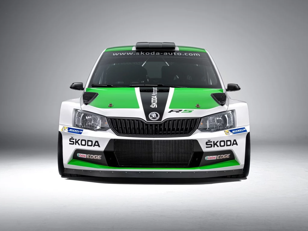 Skoda Fabia R5 Rally Car