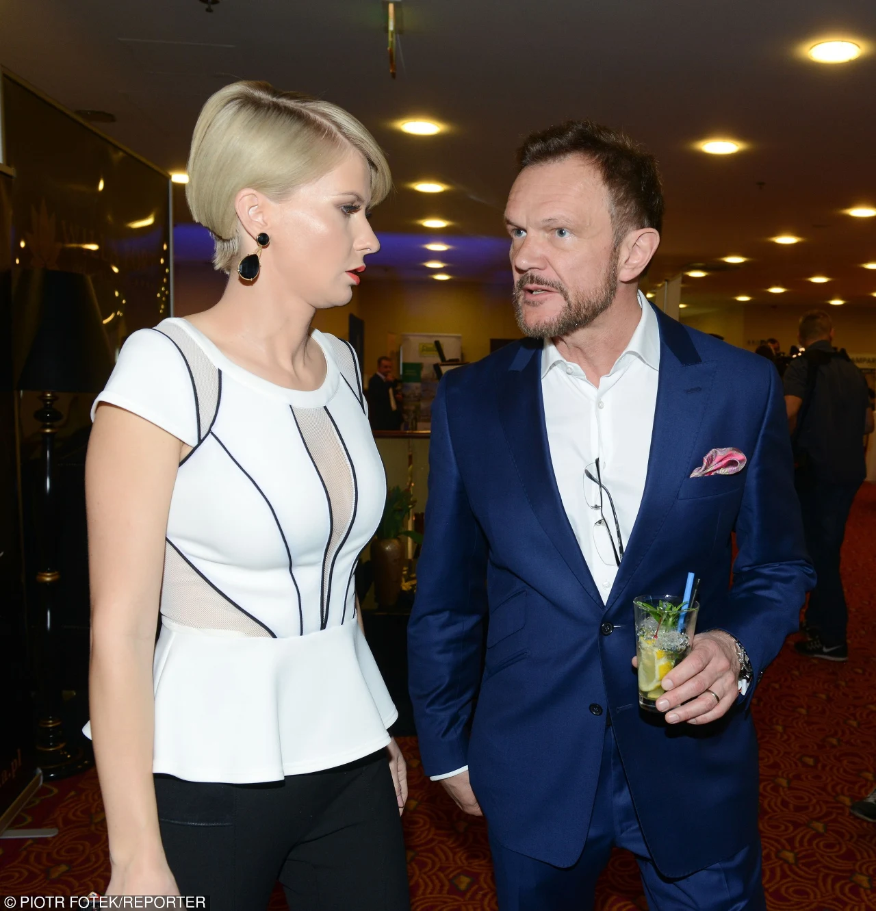 Cezary Pazura z żoną Cezary Pazura z żoną