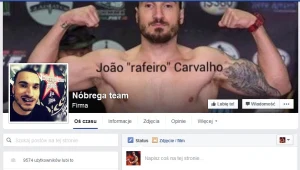Nóbrega team poinformował o tragicznej śmierci Joao Carvalho; źródło: Facebook